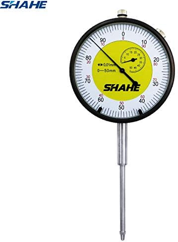 SYH01 1PCS 0-50 mm Analog 0-50 Metric Dial Indicator Gauge Precision Micrometer Measuring
