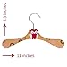 Booba Baby Kids and Baby Wooden Colorful Animal Shaped Clothes Hangers. 6 Pcs Set