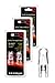 Brite Innovations G9 Halogen Bulb, 25 Watt – 6 Pack – Energy Saving - Dimmable - Soft White 2700K - 120V - Q40, CL, T4 JD Type, Clear Light Bulb