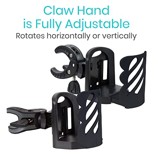 Vive Wheelchair Cup Holder for XL Drinks for Strollers, Walkers