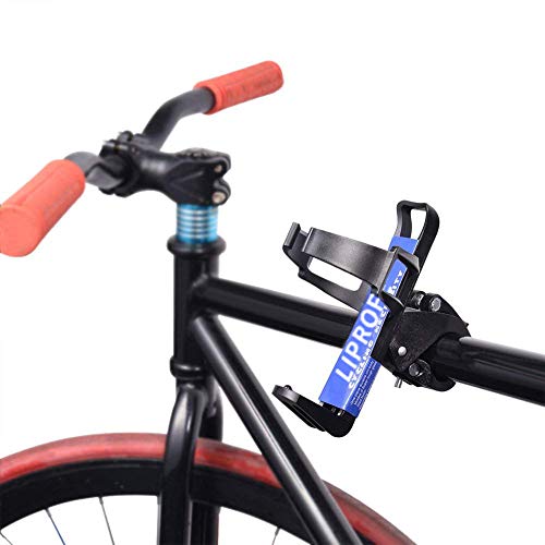 LIPROFE Bike Water Bottle Holder 360 Degree Rotating Adjustable Bike