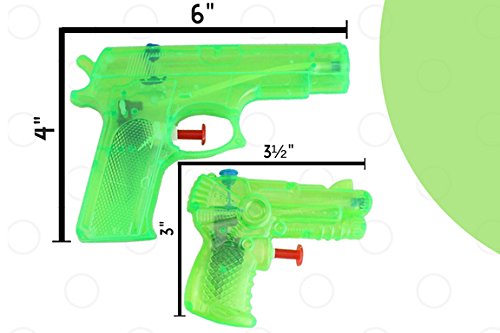 Well Pack Box Large Squirt Water Gun 24 Bundle for Kids Adults Super Soaker Pack Great Beach Pool - Thumbnail 5