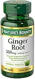 Nature's Bounty Ginger Root, 550 Mg - 100 Capsules (Pack of 2)