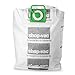 Shop-Vac 9021633 Genuine Wet/Dry Tear Resistant Collection Filter Bags, 12-20 gallon, White