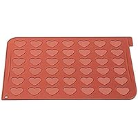 Silikomart Heart Macarons Silicone Mat