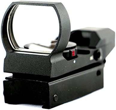 Tactical Holographic Reflex Sight Dual Illuminated Red/Green 4 Multi-Reticles Apocalypse Edition by Golden Eye Tactical