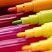 Strokes Art 100 Fine Tip Kids Coloring Markers - Washable - Smudge Free - Vibrant Colors - Carry Case