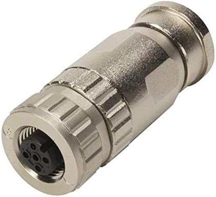HARTING - 21033492501 - M12-SCREW-5P-BCOD-F-STR-SHLD ROHS Compliant: YES