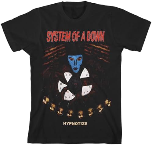 Amazon.com: Hot Topic System Of A Down Toxicity T-Shirt CHARCOAL