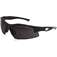 Smith & Wesson M&P Super Cobra Frame Shooting Glasses with No-Slip Rubber, Impact Resistance and Anti-Fog Lenses for Shooting, Working and Everyday Use