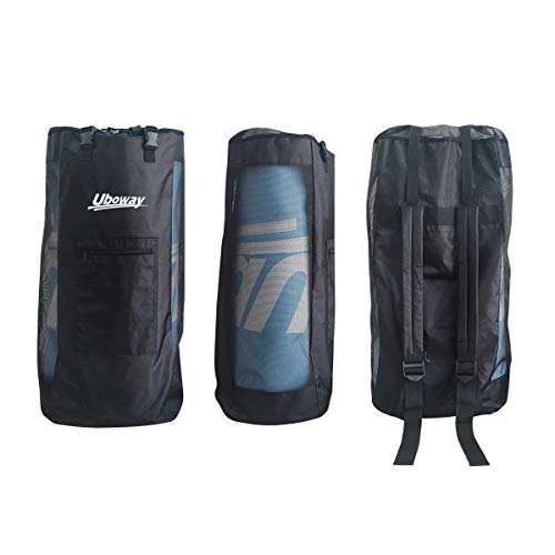 UBOWAY Two Layer Inflatable Stand Up Paddle Board 11 ft Long 32 inch Wide 6 inch Thick iSUP with