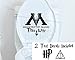 Harry Potter This Way to the Ministry of Magic with arrow Bathroom Toilet Decal