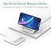 andobil Wireless Charger, 2in1 Qi-Certified Wireless Charging Stand Pad, 7.5W Compatible iPhone Xs MAX/XR/XS/X/8/8 Plus, 10W Galaxy Note 9/S9/S9 Plus/Note 8/S8, 5W All Qi-Enabled Phones