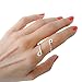 Thumb Ring Silver Thumb Ring California Toe Rings Sterling Silver Faceted Swirl Adjustable Thumb Ring One Size Fits All Most