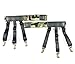 JELINDA Shirt Stays, 2 Piece Mens Elastic Suspender Garter Belts Non-slip Locking Clamps (4-camouflage)