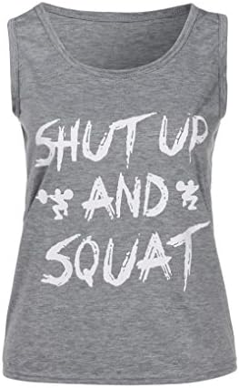 Clearance ! Women Blouse, ღ Ninasill ღ Fashion Gym Clothes Fitness Yoga Vest Tops T Shirt Tank (S, Gray)