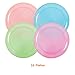 Neon Disposable Party Supplies Set, 16 Guest - 2 Size Plates, Tumbler Cups, Napkins, Cutlery | Glows Under Black Light or UV - Pink, Green, Blue, Orange | For Birthday, Clubs, 80s Festivals, and More
