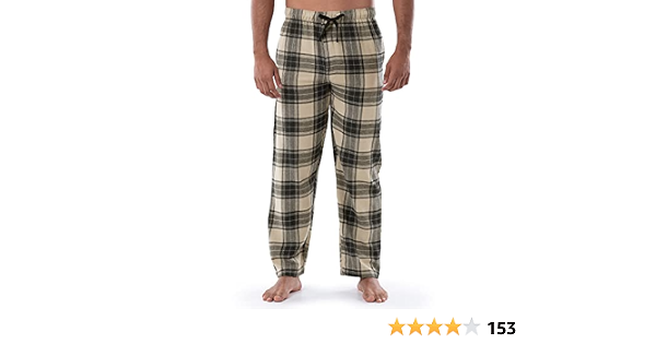 IZOD mens Heather Flannel Sleep Pant at 