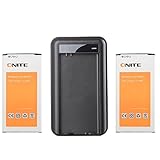 2 X Onite Samsung Galaxy S5 Battery, apply for Galaxy S V i9600 SM-G900A / SM-G900T, EB-EBBG900BBC (For Samsung Galaxy S5 Verizon, AT&T Sprint, T-mobile, Unlocked) + Battery Charger