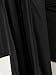 Clothink Women Black V neck Slit sleeve Cut out Open Back Ruched Bodysuit
