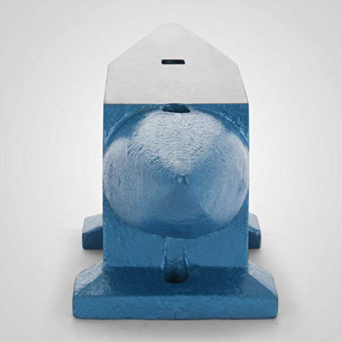 9TRADING 66 LBS Round Horn Anvil Solid Blacksmith Forged Steel Metal Work Heat Treated - Thumbnail 3