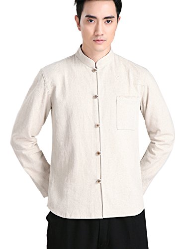ACVIP Men Long Sleeves Tai Chi Kung Fu Jackets