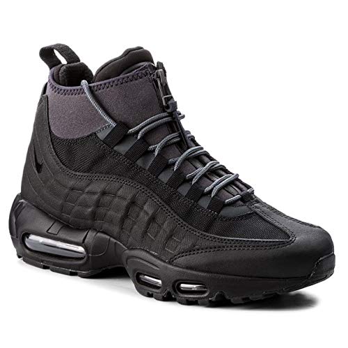 NIKE Mens Air Max 95 Sneakerboot Black/Black/Anthracite/White 806809-001 Size 10.5