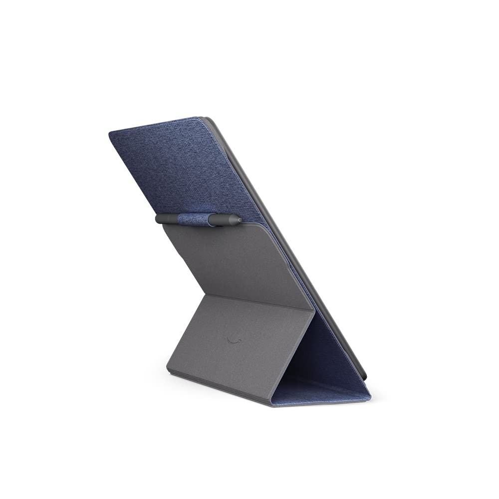 Amazon Kindle Scribe-Klapphülle mit magnetischer Befestigung | schlankes, leichtes Design | (nur geeignet für Amazon Kindle Scribe), Stoff, jeansblau 4