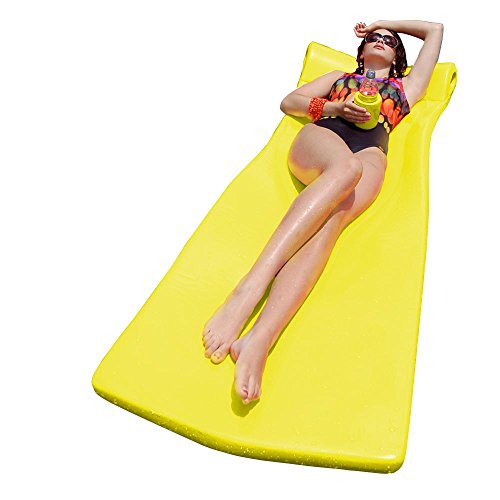 Texas Recreation Kool Float Foam Pool Float, Yellow