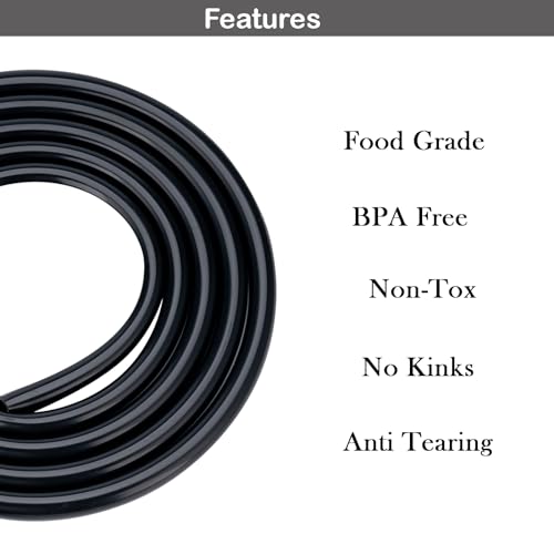 5/8"ID Silicone Tubing,Food Grade Hoses Pure Silicone Tubes High Temp Pipe photo 12