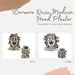 Darware Resin Medusa Head Planter, Large Garden