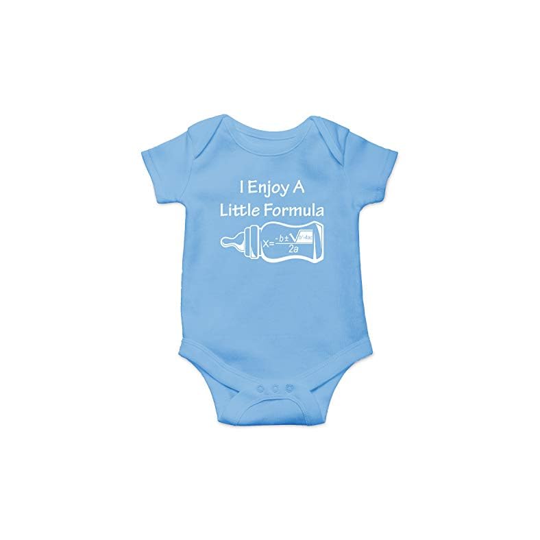 I Enjoy A Little Formula – Math Nerd – Funny Cute Infant Creeper, One-Piece Baby Bodysuit
