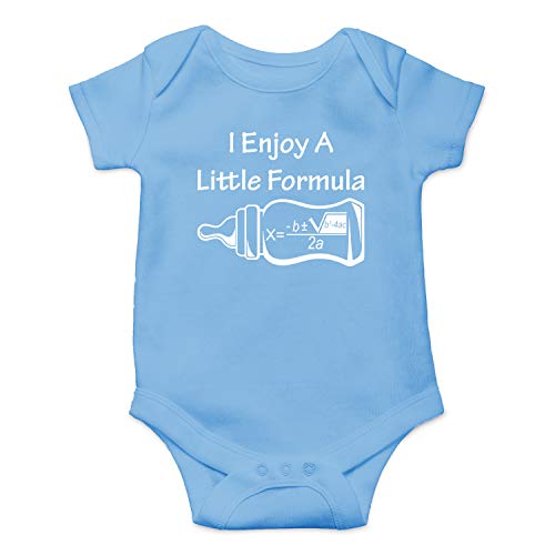 I Enjoy A Little Formula – Math Nerd – Funny Cute Infant Creeper, One-Piece Baby Bodysuit