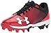 Under Armour Boys' Leadoff Low RM Jr., Black (061)/Red, 4