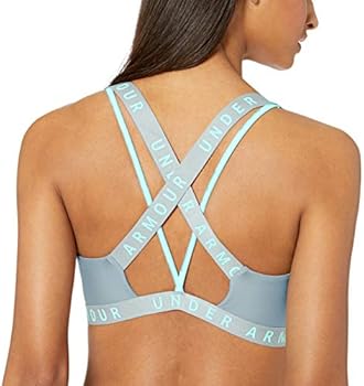 under armour strappy logo bra