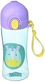 Skip Hop Zoo Lock-Top Sports Bottle, Unicorn, Multi