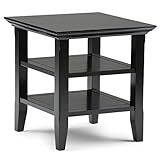 Simpli Home Acadian End Table, Black (Misc.)