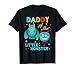 Daddy Of The Little Monster Birthday Family Monster Shirt T-Shirt