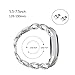 For Fitbit Alta HR Alta Band Fitness Smart Watch Replacement Strap Stainless Steel Bracelet Band Silver