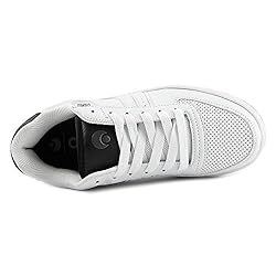 Osiris Men's Relic Skate Shoe, Black/red, 5.5 M US