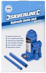 Silverline Hydraulic Bottle Jack 6 Tonne Capacity, Blue - view 2