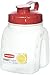 Rubbermaid - MixerMate Servin' Saver Beverage Container in White(1PT /473 mL)