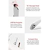 JIANNZT-Eye-Massager-Wand-Sonic-Vibration-Electric-Eye-Massage-with-Heat-for-Dark-Circles-Puffiness-and-Eye-Fatigue-USB-Rechargeable-Eye-Roller-Skin-Care-Beauty-Tool-White JIANNZT Eye Massager Wand, Sonic Vibration Electric Eye Massage with Heat for Dark Circles, Puffiness and Eye Fatigue…
