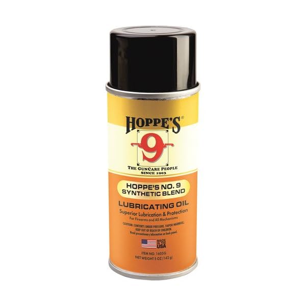 Hoppe's No. 9 Synthetic Blend Lubricating Gun Oil, 5Ounce Gunsite