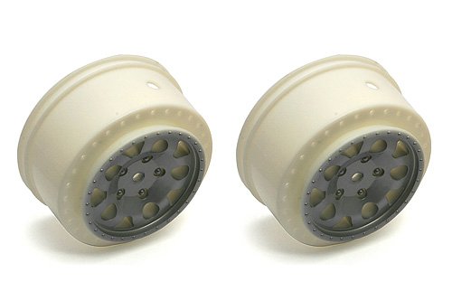 Team Associated 91102 KMC Wheel with 12mm Hex, Silver (2)