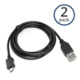 BoxWave Polar M400 DirectSync Cable 2-Pack - 2 Convenient USB to Micro USB Charge and Sync Cables - Value Bundle!