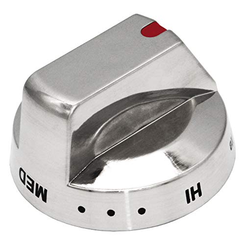 [Upgraded] Dg6400473A Burner Dial Knob with Reinforced Power Ring Protection Compatible with