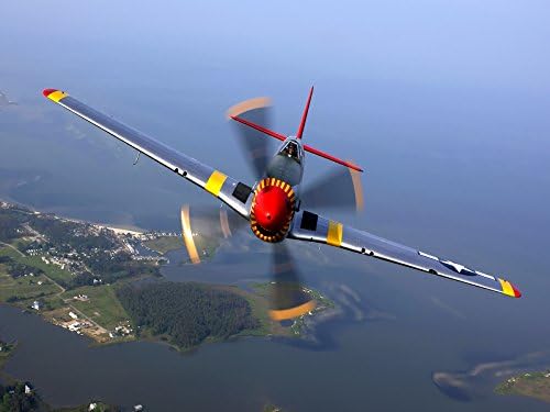 World War 2 Poster World War 2 Planes Army Airforce P51 Mustang 24x36