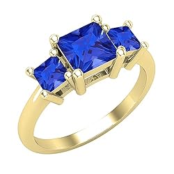 Dazzlingrock Collection Princess Lab Created Blue