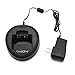 GoodQbuy Battery Charging Dock Desktop Charger Compatible with Yaesu Vertex CD-58 PA-55B FNB-V130LI-Uni V133LI-Uni V134Li-Uni Radios with Uni Batteries VX-231 VX-351 VX-354 VX-451 VX-454 EVX-531